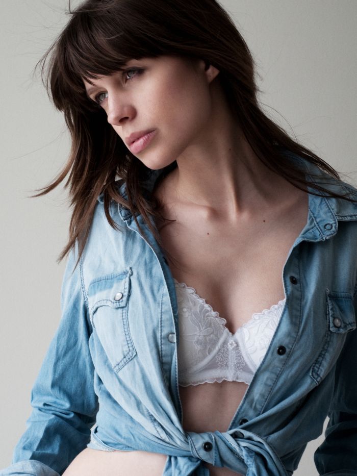 Female model photo shoot of HayleyC by robert gaudette, wardrobe styled by Artisan Raw