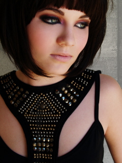Female model photo shoot of Alyse McDaniel by Photos By Glamourpuss, makeup by Glamourpuss Make-UpHair