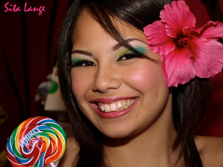 Female model photo shoot of Deja Marie Teves in Sugar Coast Candy