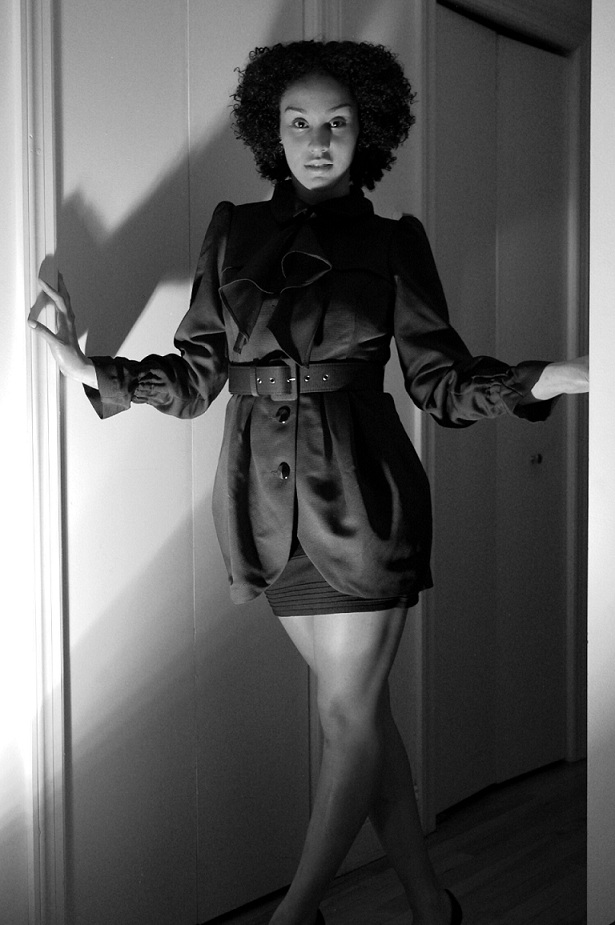 Female model photo shoot of Analiz  by Brooklyn BlackAndWhite