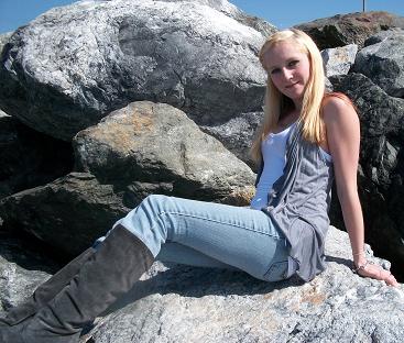 Female model photo shoot of Leah Ward in West Cliff,Santa Cruz
