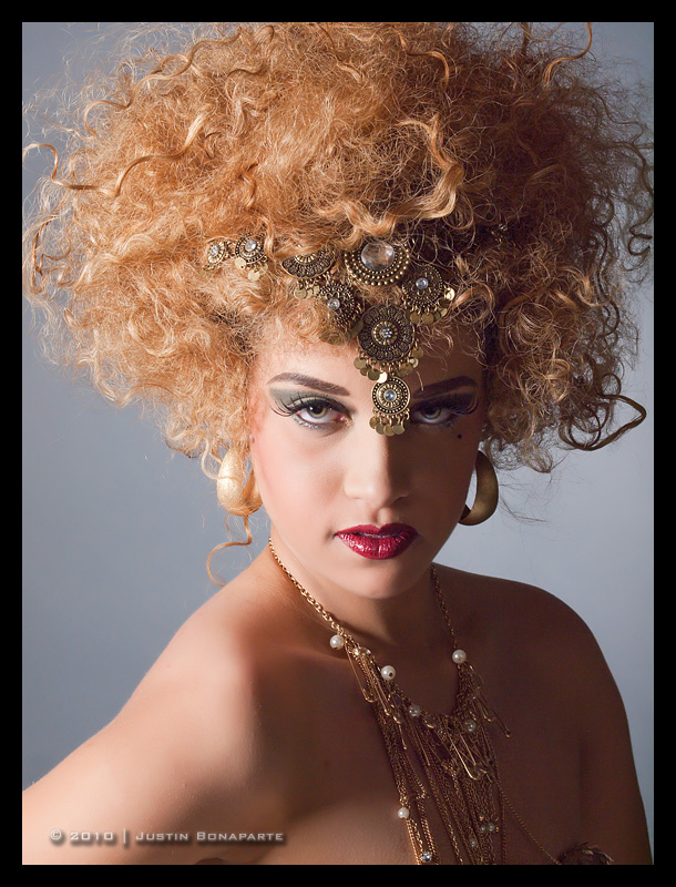 Female model photo shoot of Alexandria DeMay by Justin Bonaparte, makeup by Christine Geiger MUA
