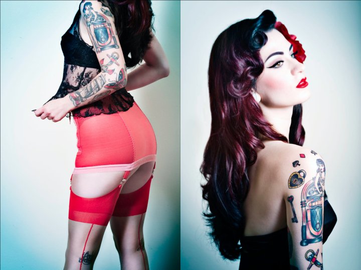 Female model photo shoot of GinaBarbara Photography and Lauren Luck in Published in One Frame & Inked Magazine