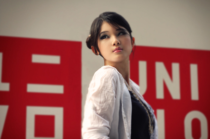 Female model photo shoot of Fiena Woe in Singapore