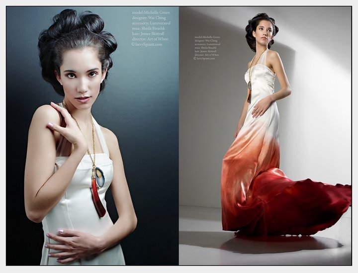 Female model photo shoot of Lunaversoul Jewelry in SPA Studio
