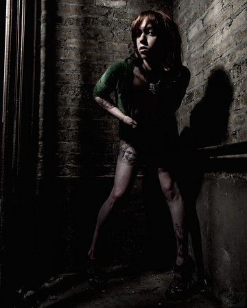 Female model photo shoot of Lizzie Borden by Andy Wanderlust