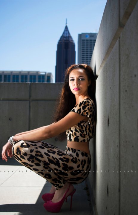 Female model photo shoot of Prochetta Monique in Atlanta Ga.
