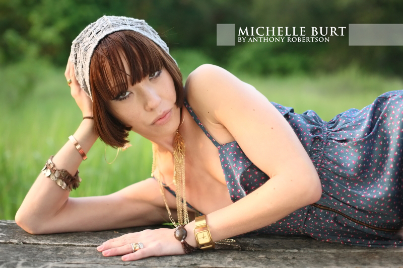 Female model photo shoot of Michelle Jeannine Burt by Robertson Exposure in Mirian Bear Park, CA