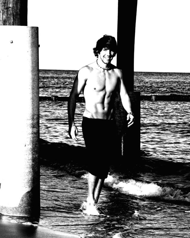 Male model photo shoot of logan michael dee by Artistic Endeavors1 in buckroe beach