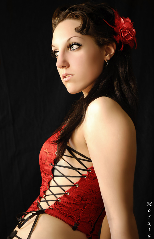 Female model photo shoot of Morxia Photography