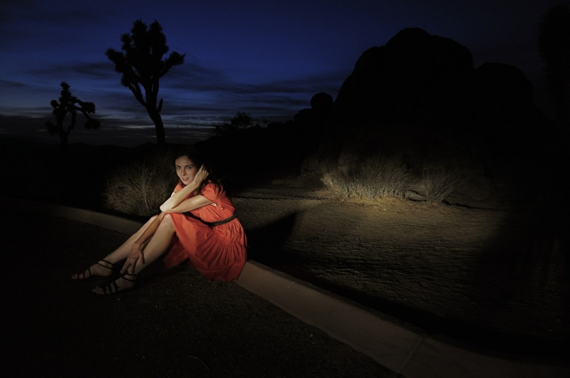 Male model photo shoot of Jarrah Gurrie in Joshua Tree, CA