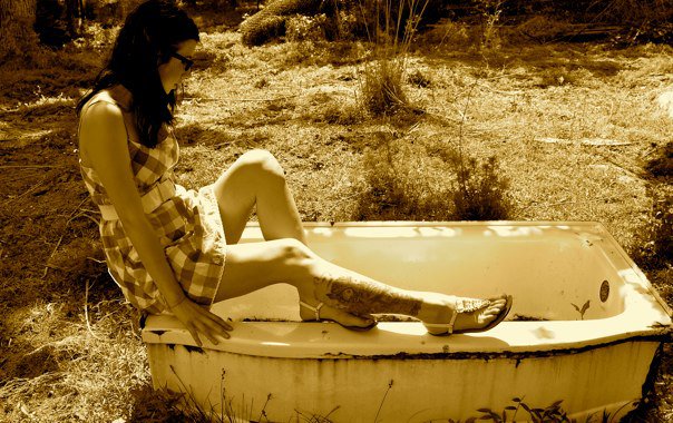 Female model photo shoot of Kristen Firefly