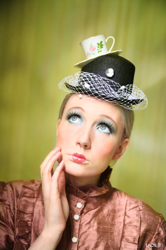 Female model photo shoot of Stephy Starlight and Ottla by Eline Spek in Amersfoort, hair styled by Hats n Dreads