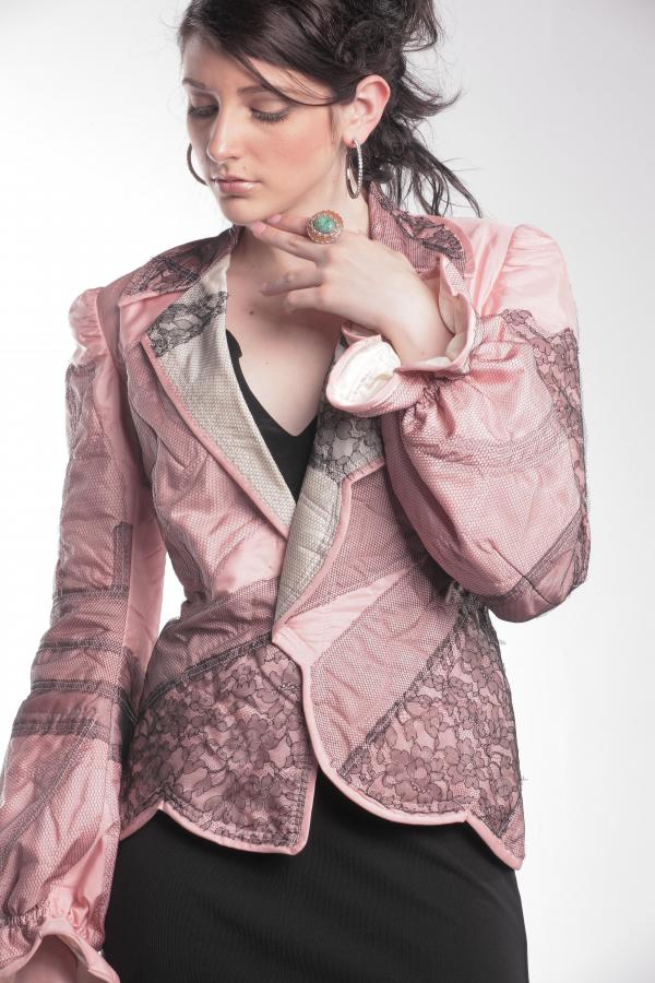 Female model photo shoot of Oblivion Clothing