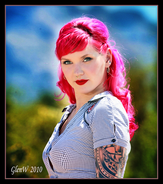 Female model photo shoot of katy awful by GlenW in vip model shoot