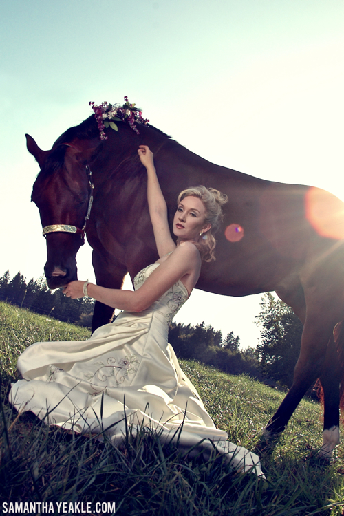 Female model photo shoot of Aimee JAdore Brides