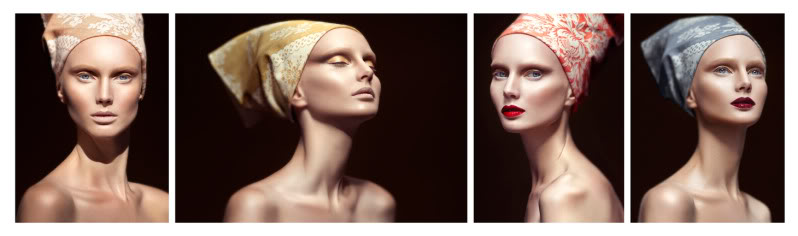 Female model photo shoot of Virginija by Luis Guillen Photo, makeup by GRISELLEMUA