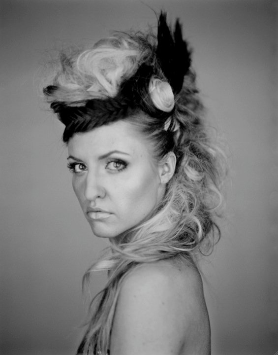 Female model photo shoot of Sarah Cameron_FluidHair in Fluid Hair