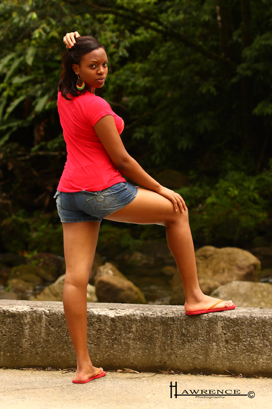 Female model photo shoot of Sonjee in Wotten Waven, Dominica