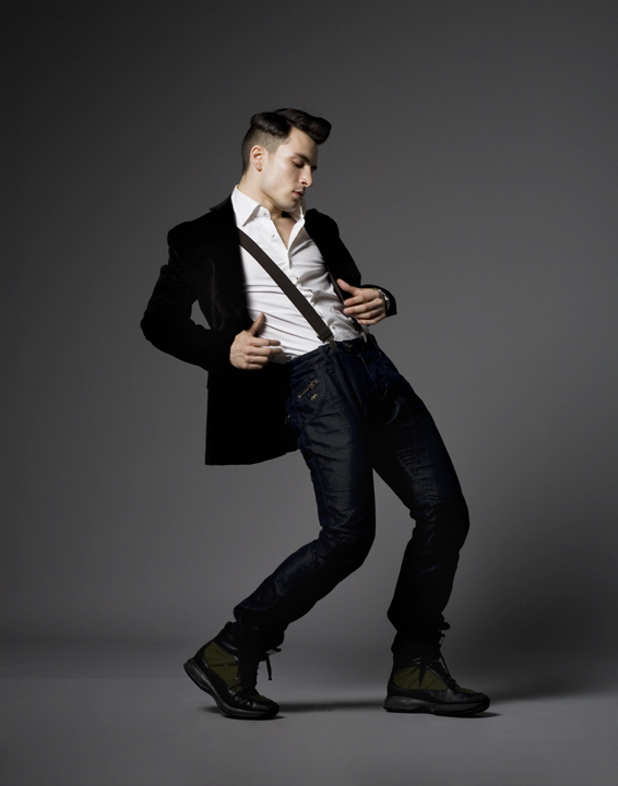 Male model photo shoot of Francesco La Macchia by GA Production