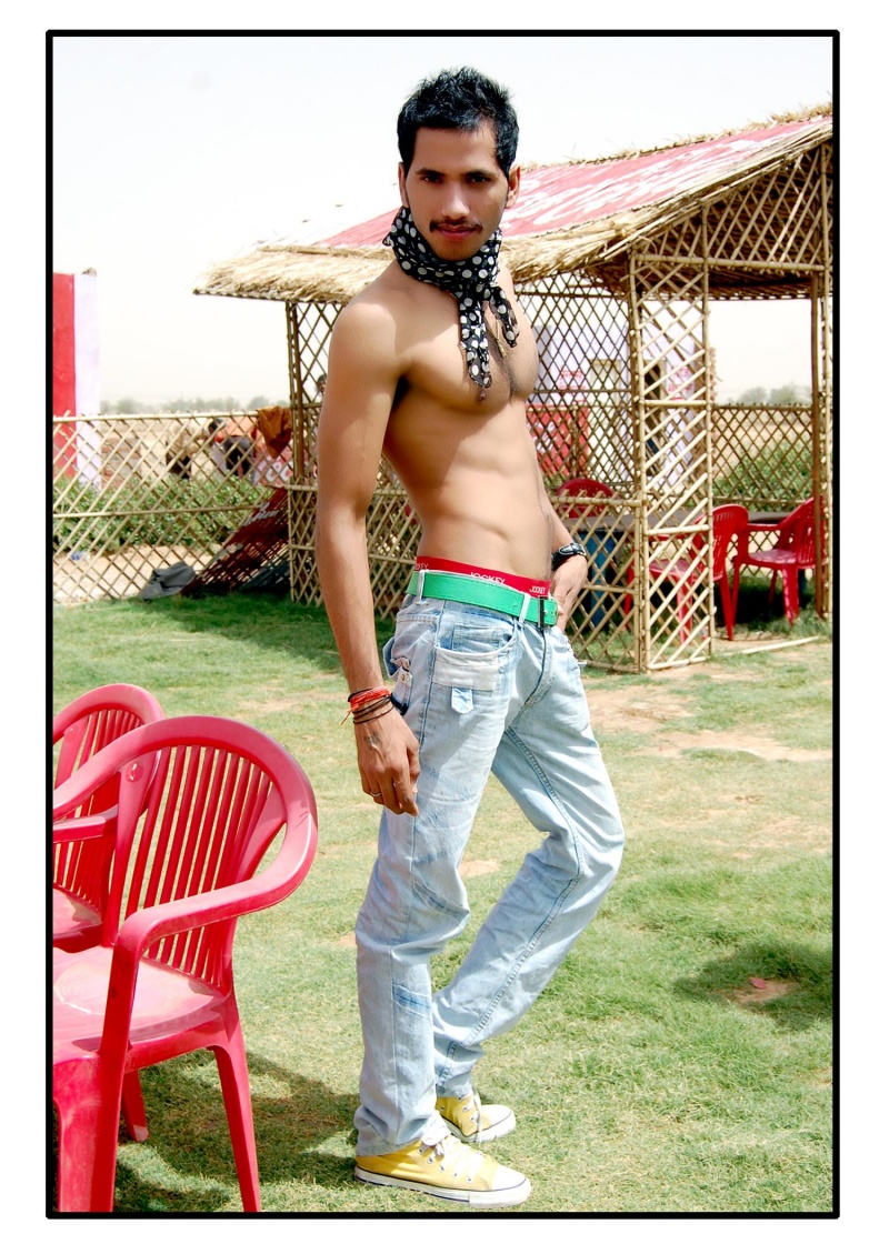 Male model photo shoot of harsh k model in india