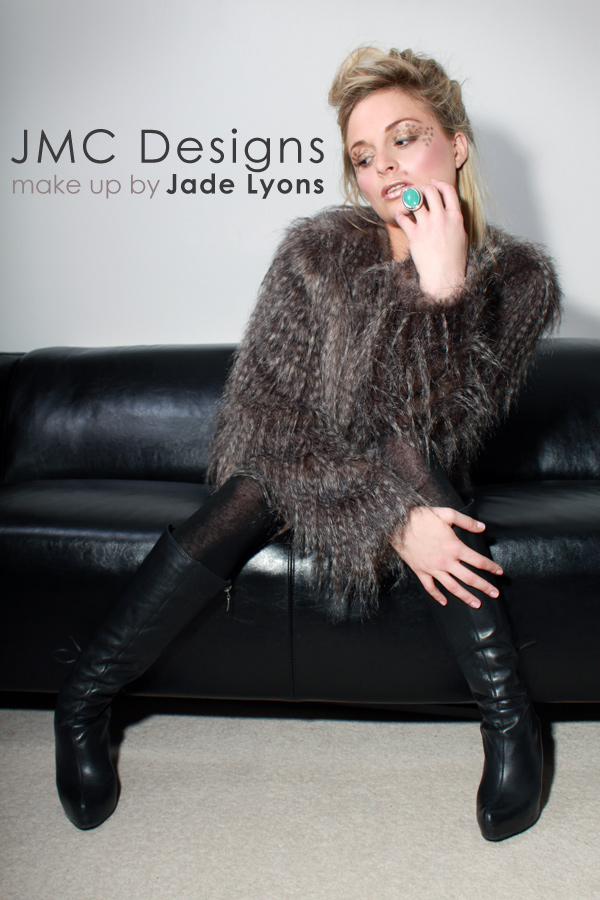 Male model photo shoot of JMC Designs in London, makeup by Jade Lyons