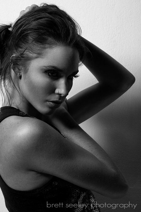 Female model photo shoot of Stephanie Klasse MUA by Brett Seeley   in DVLP Studio Denver