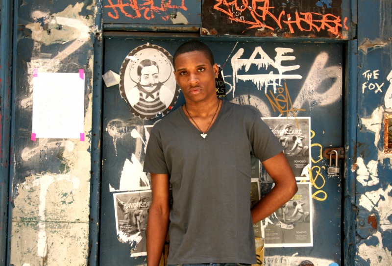 Male model photo shoot of bilal blackwell in meat packing district, new york