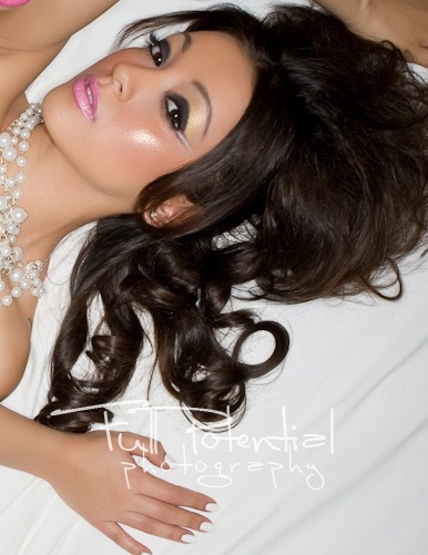 Female model photo shoot of Potential Hair n Makeup