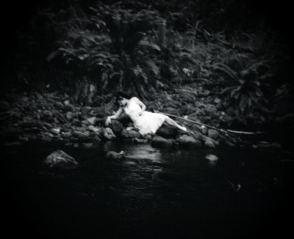 Female model photo shoot of Imogenetic by Archer in Goldstream River