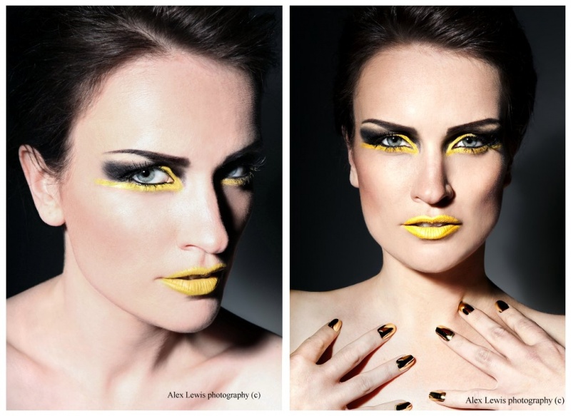 Male and Female model photo shoot of Alex Lewis and debbie oneil, makeup by Rosie Lee HMUA