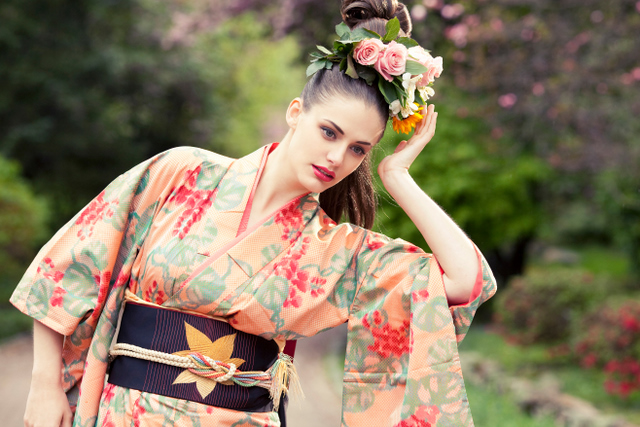 Female model photo shoot of Hiromi Asai and Sarah Hartshorne by KVP, wardrobe styled by Hiromi Asai