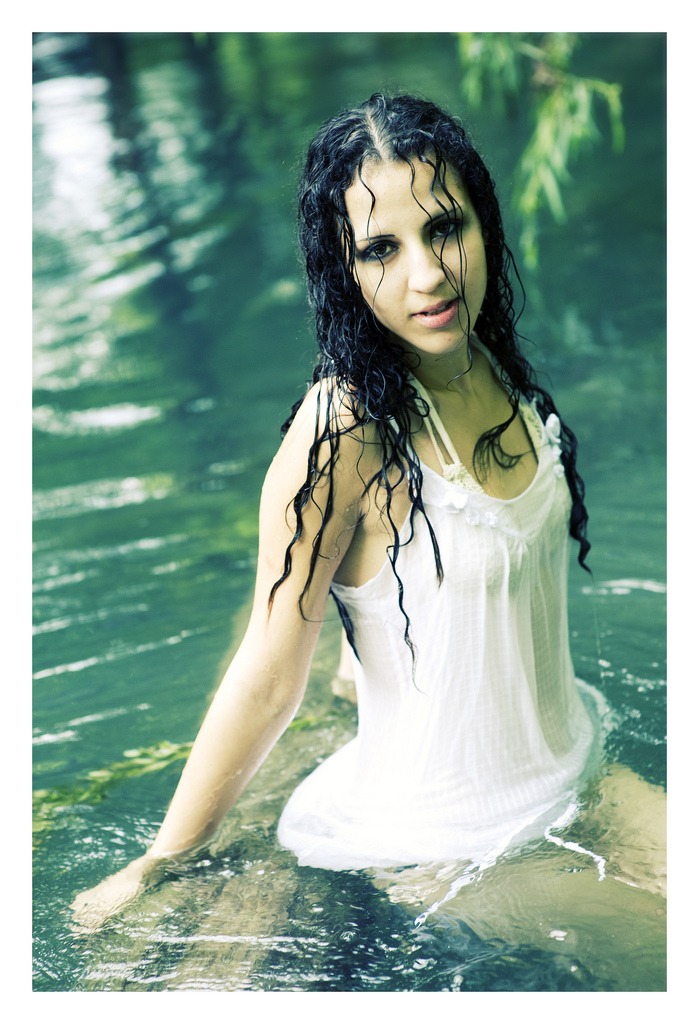 Female model photo shoot of Nacera- Zayna by thomasgreenphotography in Guadalupe River