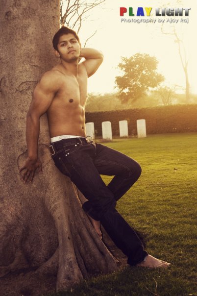 Male model photo shoot of Sandeep Tanwar in Delhi