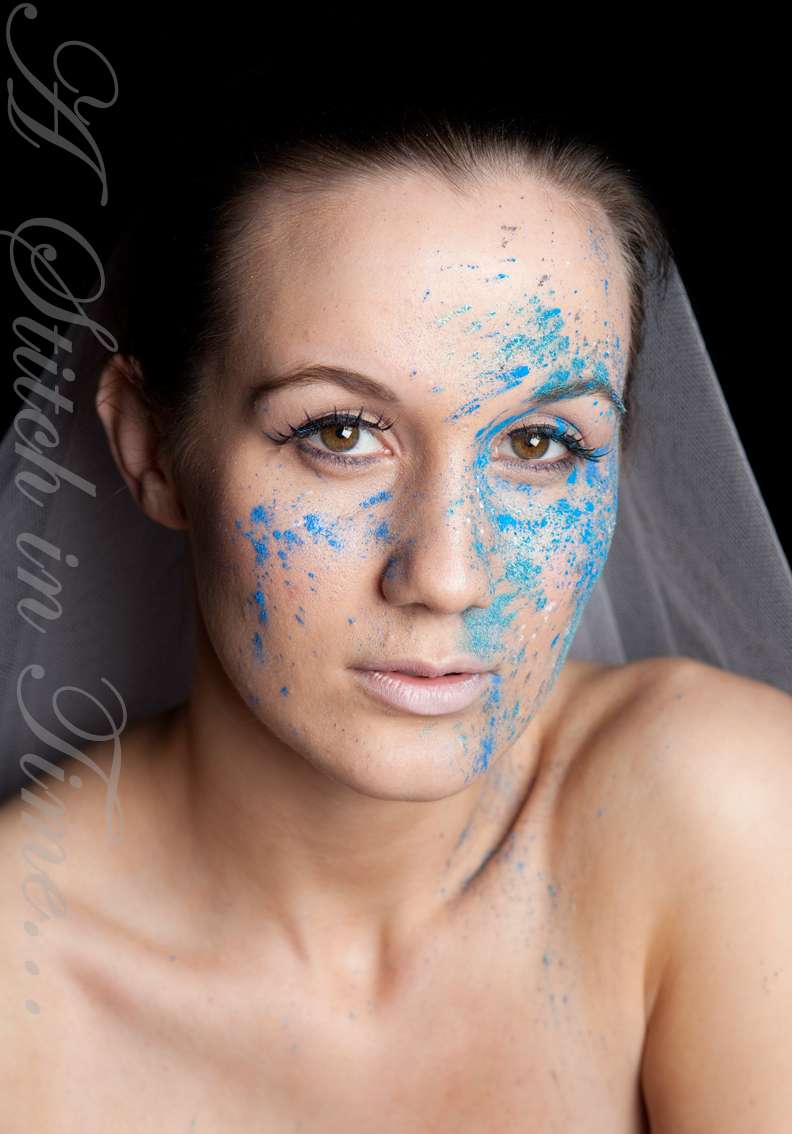 Female model photo shoot of A Stitch in Time and 132198 in Harrogate, makeup by Kirstie Marita 