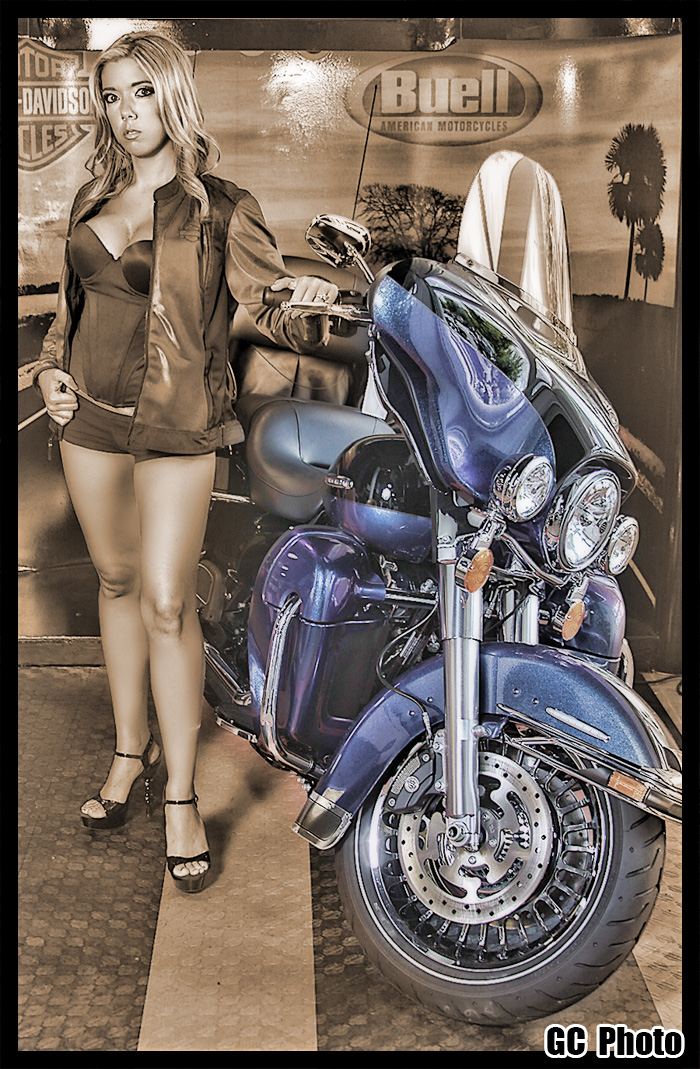 Male and Female model photo shoot of GC Photos and Kandi Lee in Harley Florida