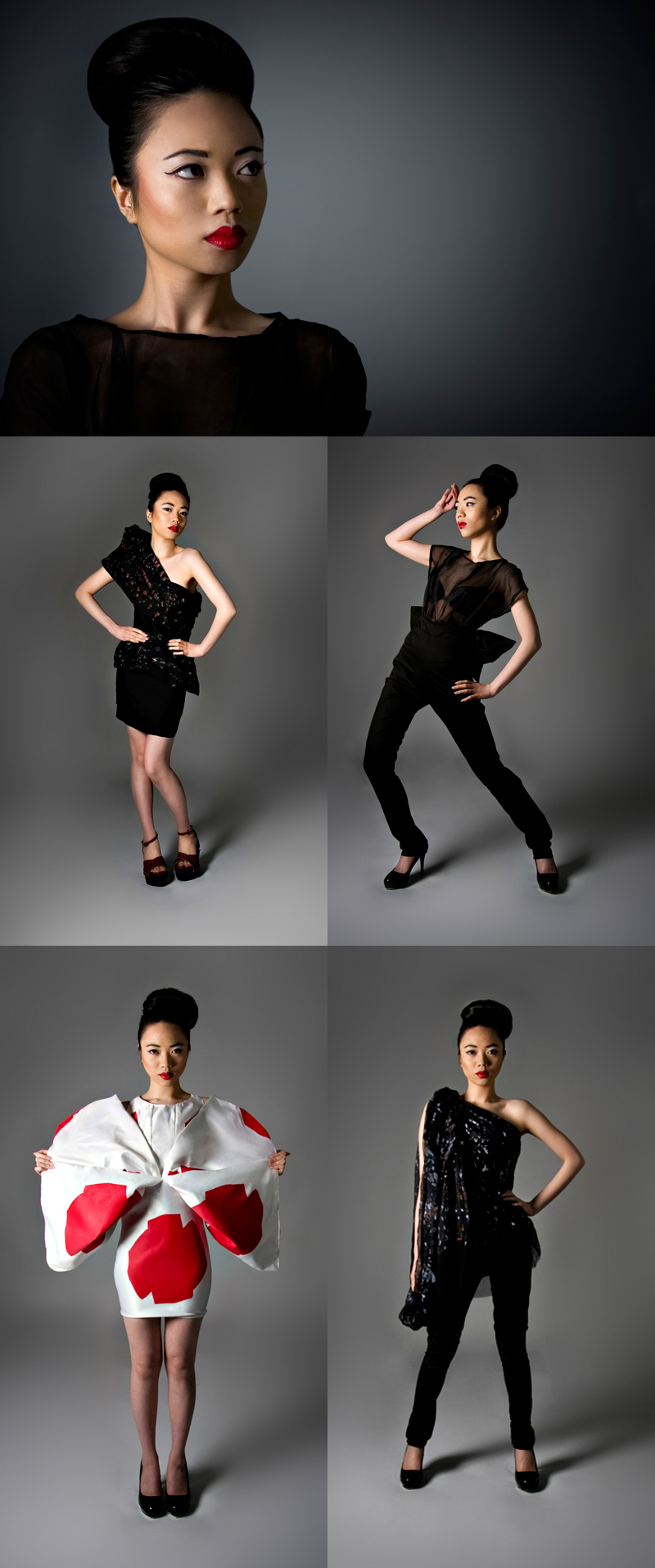 Female model photo shoot of Stormy Couture and Cyan C, makeup by Rachel Le Moeligou, clothing designed by Betty margai