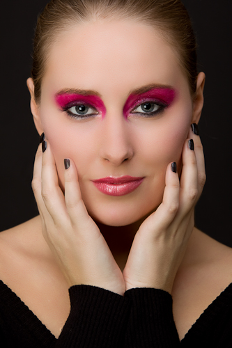 Female model photo shoot of Face Art Visagie in Studio