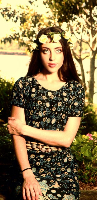 Female model photo shoot of Juliet Wookey in Noosa Botanical Gardens