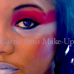 Female model photo shoot of Carrie Sims Make-Up