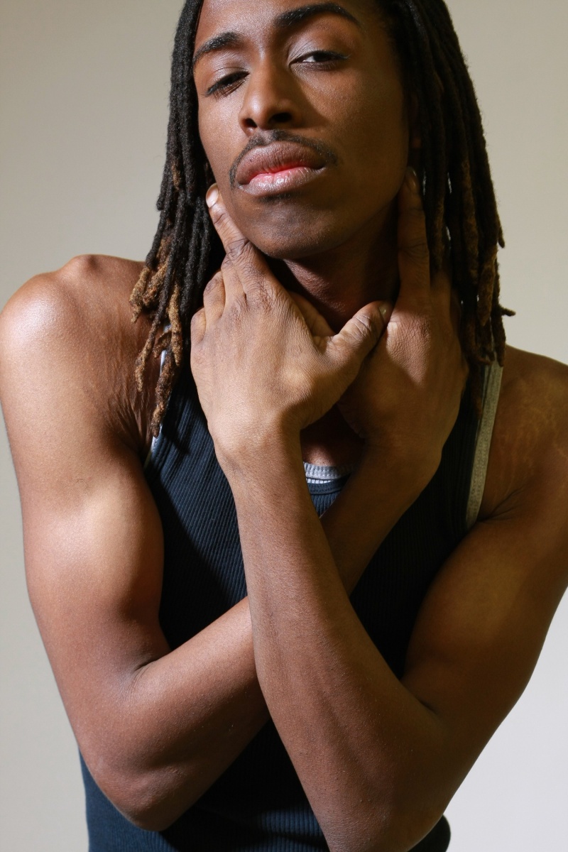 Male model photo shoot of  Dwayne Johnson