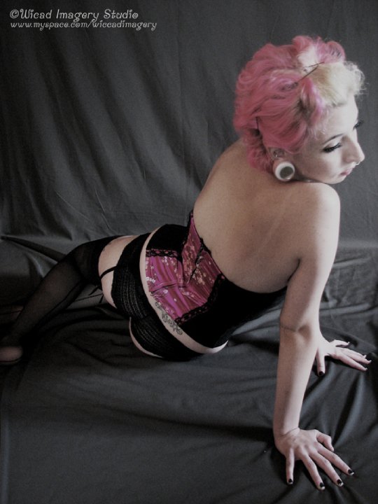 Female model photo shoot of Mica Macabre in Kansas City