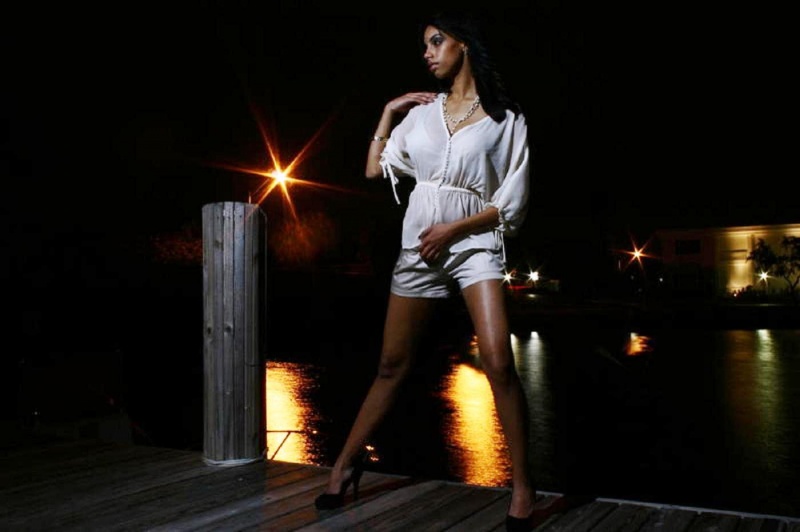Female model photo shoot of Emi K in South Florida