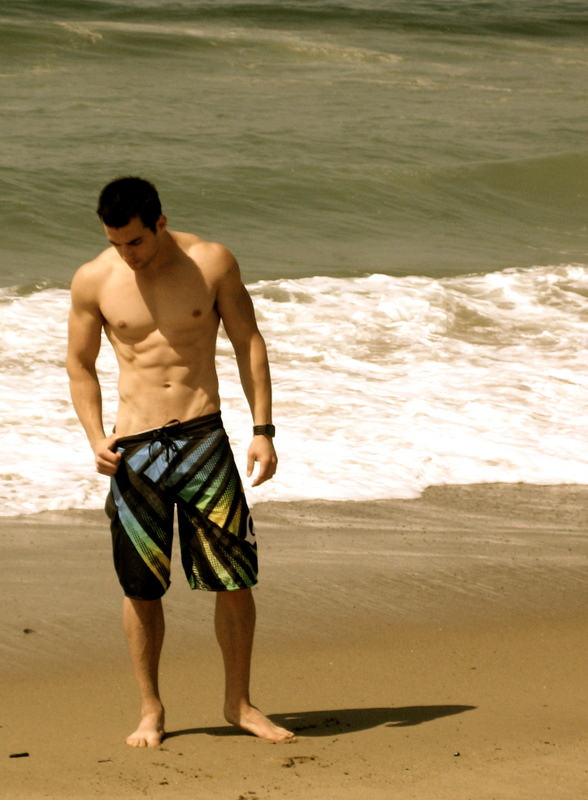 Male model photo shoot of Anthony Garcia in Santa Monica, Ca