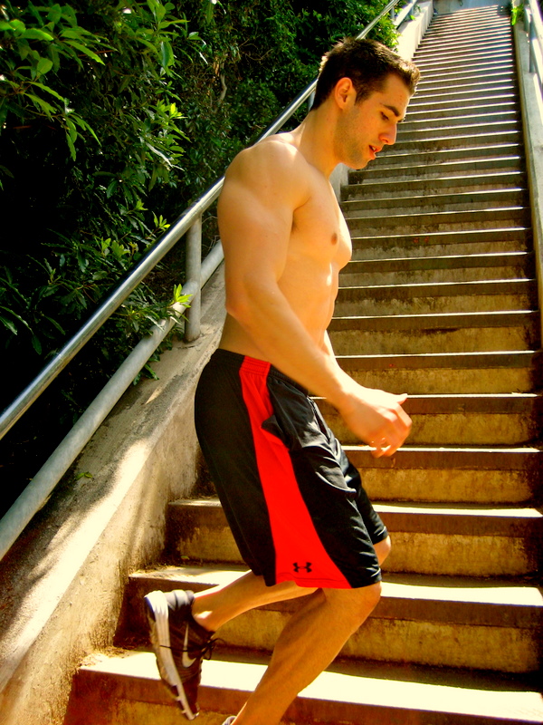 Male model photo shoot of Anthony Garcia in Santa Monica, Ca