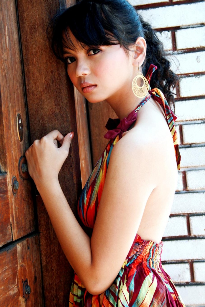 Female model photo shoot of Indri R Sakinah in Braga, Bandung