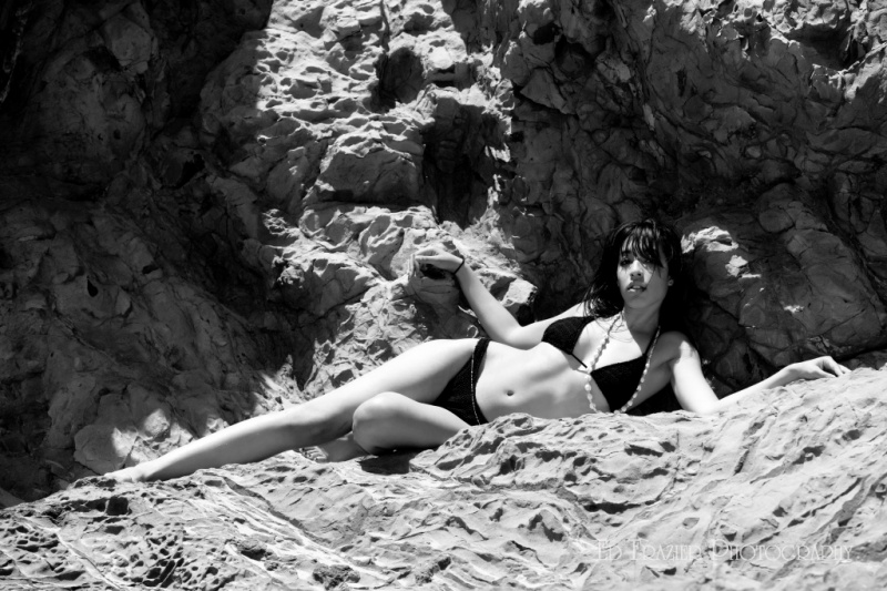 Female model photo shoot of ANGELAMARIE1 in Pfifer Beach