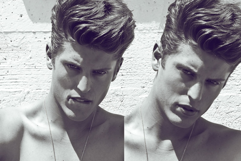 Male model photo shoot of Ovierphotography in Ovier Studio, hair styled by Daniel-Marrone