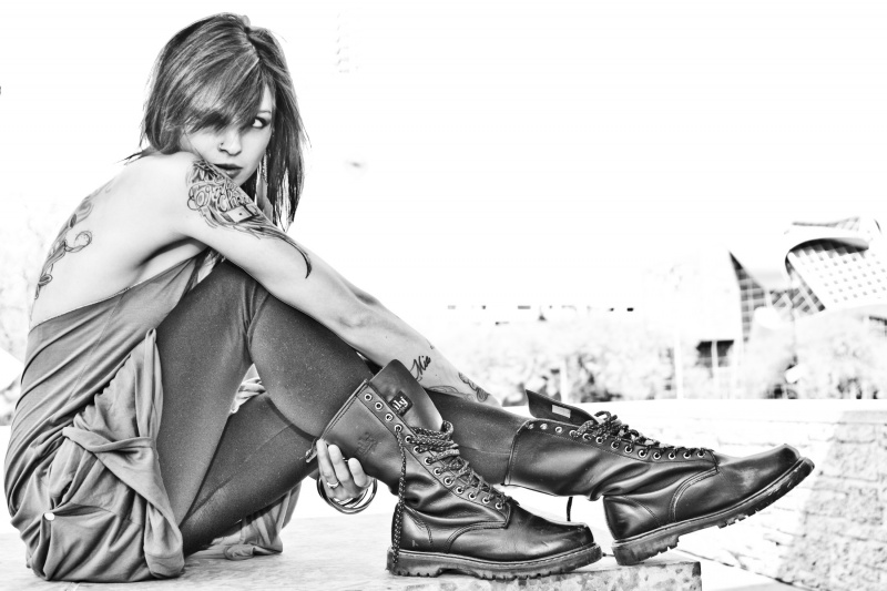 Female model photo shoot of BiancaJade by Amanda Diaz Photography