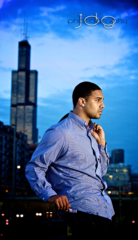 Male model photo shoot of JDGPhotography and Montana M in Chicago, IL